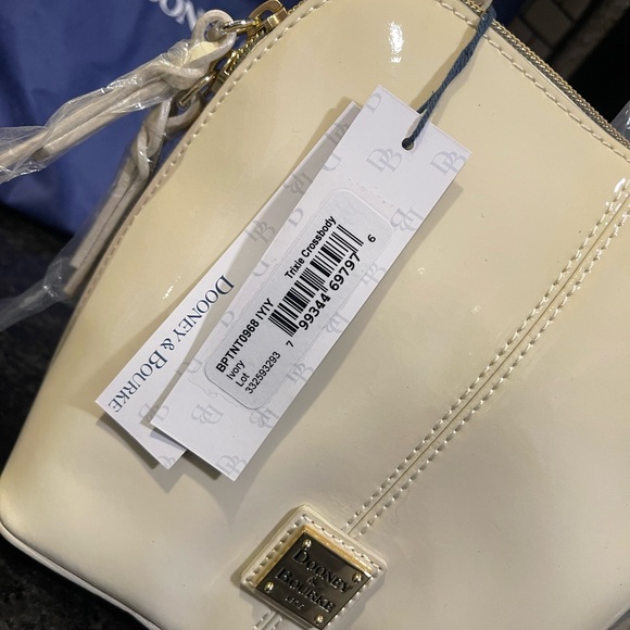 Dooney & Bourke Ivory Crossbody Bag - Picture 3 of 9